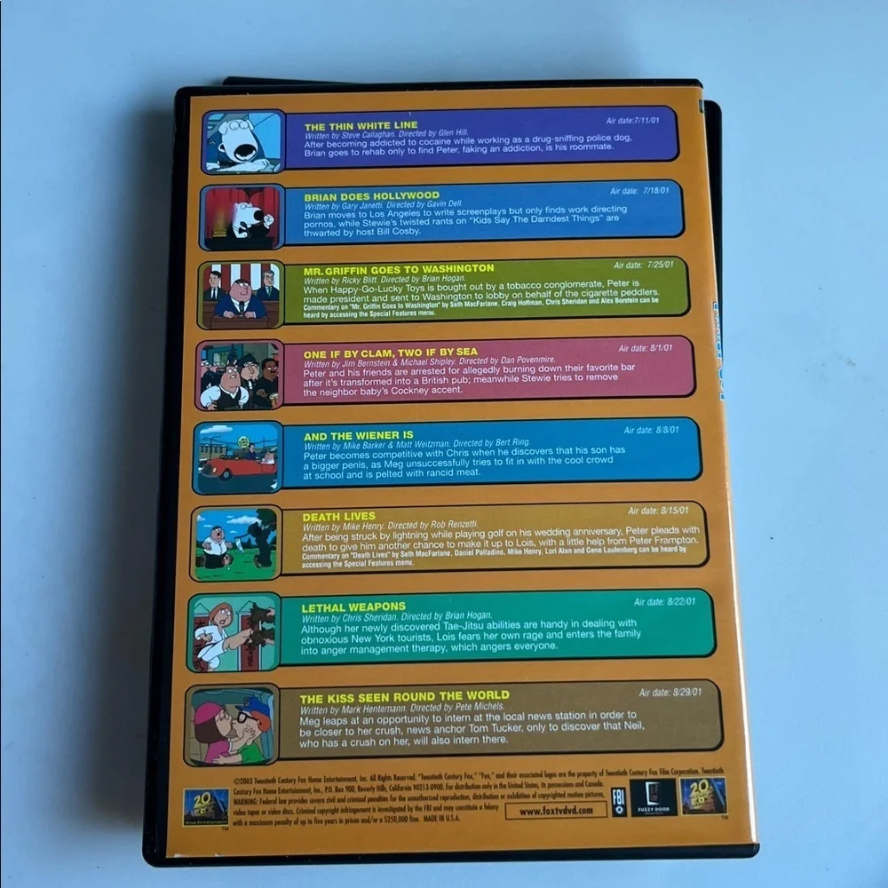 Family Guy Volume 2 Season 3 - Picture 4 of 11